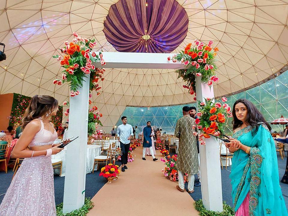 大球车展赛事工业仓储篷房专业供应商适配多场景临时空间需求AG真人平台top常州市环宇篷房制造有限公司：宴会商业(图2)